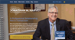Desktop Screenshot of jonathanmharveyattorney.com